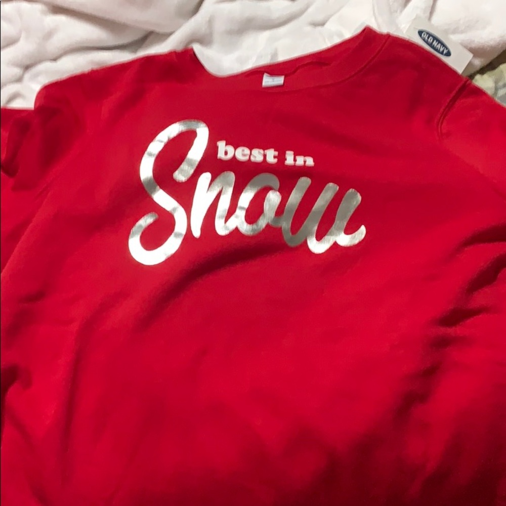 Crew neck sweat shirt